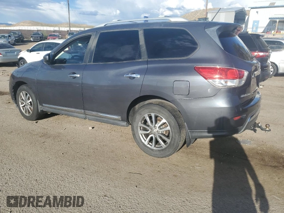 2013 Nissan Pathfinder SL with VIN 5N1AR2MN5DC628518, listed as a Copart auction lot 69506484 with 217,027 mi miles and Salvage Title. Bid and sale history available at DreamBid. Image 2.