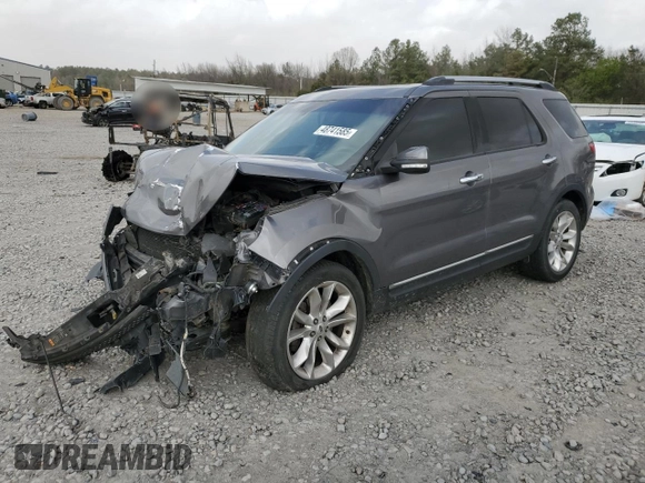 2014 Ford Explorer Limited with VIN 1FM5K7F87EGB22354, listed as a Copart auction lot 48741585 with Not Provided miles and Salvage Title. Bid and sale history available at carsss.com. Image 1.