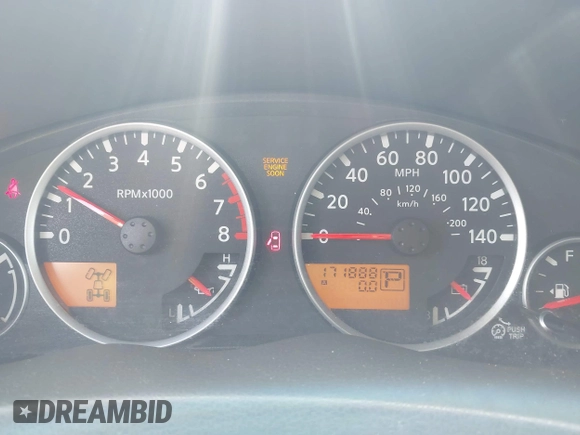 2010 Nissan Pathfinder SE with VIN 5N1AR1NB0AC611068, listed as a IAAI auction lot 42663747 with 171,888 mi miles and . Bid and sale history available at DreamBid. Image 7.