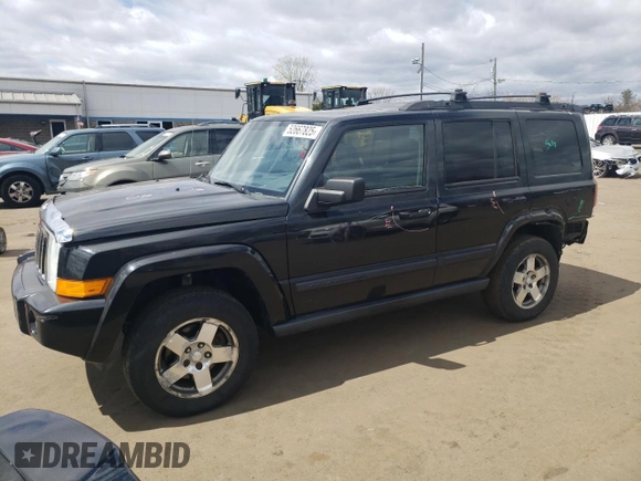 2009 Jeep Commander Sport z VIN 1J8HG48K39C554570, wystawiony jako Copart lot #52667825 z przebiegiem 194 886 mil mil oraz Szkoda całkowita • Salvage title. Historia ofert i sprzedaży dostępna na DreamBid. Obrazek 1.