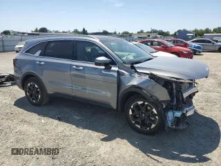 2024 Kia Sorento S with VIN 5XYRL4JC1RG295423, listed as a Copart auction lot 58540205 with 12,802 mi miles and Salvage title. Bid and sale history available at DreamBid. Image 4.