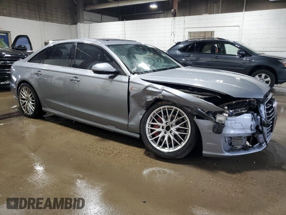 2016 Audi A6 Prestige z VIN WAUHGAFC1GN080778, wystawiony jako Copart lot #60999185 z przebiegiem 62 447 mil mil oraz Szkoda całkowita • Salvage title. Historia ofert i sprzedaży dostępna na DreamBid. Obrazek 4.
