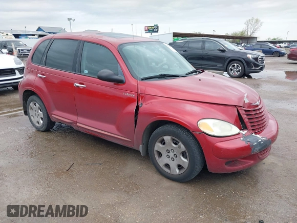 2005 Chrysler PT Cruiser Touring with VIN 3C4FY58B55T578594, listed as a IAAI auction lot 41948766 with 199,933 mi miles. Bid and sale history available at carsss.com. Image 1.