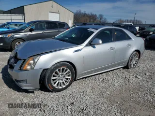 2010 Cadillac CTS Luxury with VIN 1G6DE5EG1A0127348, listed as a Copart auction lot 46606405 with 165,033 mi miles and Salvage Title. Bid and sale history available at carsss.com. Image 1.