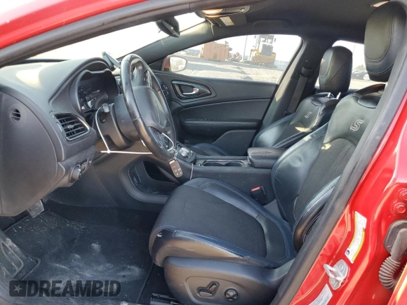 2016 Chrysler 200 S with VIN 1C3CCCBB4GN179228, listed as a Copart auction lot 48782305 with 125,501 mi miles and Salvage Title. Bid and sale history available at carsss.com. Image 7.