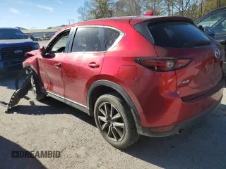 2018 Mazda CX-5 Grand Touring with VIN JM3KFADM1J1454982, listed as a Copart auction lot 49162495 with 109,559 mi miles and Salvage Title. Bid and sale history available at DreamBid. Image 2.
