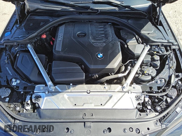 2024 BMW 4 Series 430i z VIN WBA23AT04RCR69424, wystawiony jako Copart lot #56997125 z przebiegiem 25 141 mil mil oraz Tytuł czysty. Historia ofert i sprzedaży dostępna na DreamBid. Obrazek 11.