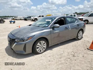 2024 Nissan Sentra S with VIN 3N1AB8BV9RY290847, listed as a Copart auction lot 59682875 with 28,826 mi miles and Salvage title. Bid and sale history available at DreamBid. Image 1.