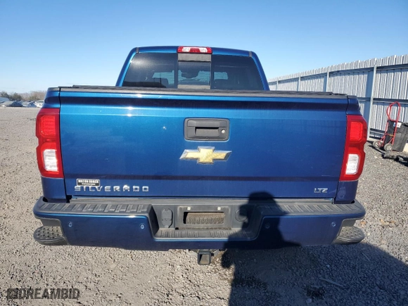 2017 Chevrolet Silverado 1500 LTZ with VIN 3GCUKSEC0HG119619, listed as a Copart auction lot 83263434 with 96,139 mi miles and Salvage Title. Bid and sale history available at carsss.com. Image 6.