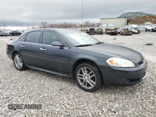 2013 Chevrolet Impala LTZ with VIN 2G1WC5E32D1263952, listed as a Copart auction lot 83983044 with 150,853 mi miles and Salvage Title. Bid and sale history available at DreamBid. Image 4.
