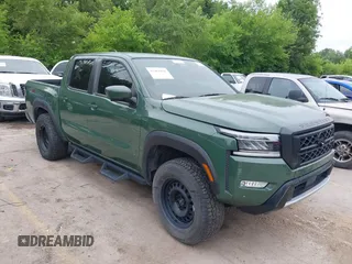 2022 Nissan Frontier Pro-4X with VIN 1N6ED1EK4NN609528, listed as a IAAI auction lot 42463426 with 50,304 mi miles and . Bid and sale history available at DreamBid. Image 1.