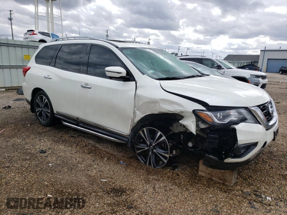 2018 Nissan Pathfinder SV z VIN 5N1DR2MM9JC669315, wystawiony jako Copart lot #53186005 z przebiegiem 188 420 mil mil oraz Szkoda całkowita • Salvage title. Historia ofert i sprzedaży dostępna na DreamBid. Obrazek 4.