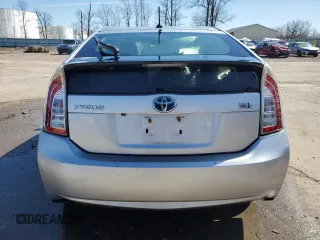 2014 Toyota Prius Four with VIN JTDKN3DUXE0384658, listed as a Copart auction lot 53501075 with 116,889 mi miles and Salvage Title. Bid and sale history available at carsss.com. Image 6.