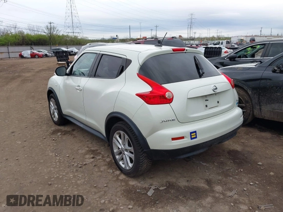 2012 Nissan Juke SL with VIN JN8AF5MV4CT113477, listed as a IAAI auction lot 41932564 with 126,536 mi miles. Bid and sale history available at carsss.com. Image 3.