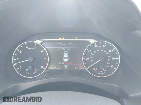 2025 Nissan Altima SR with VIN 1N4BL4CV1SN308241, listed as a IAAI auction lot 41807739 with 13,927 mi miles and . Bid and sale history available at DreamBid. Image 7.