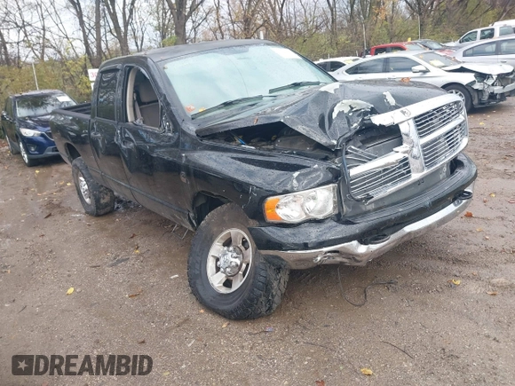 2005 Dodge 2500 SLT with VIN 3D7KS28C65G705441, listed as a IAAI auction lot 40906137 with 184,100 mi miles and . Bid and sale history available at DreamBid. Image 1.