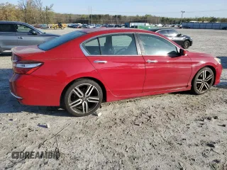 2017 Honda Accord Sedan Sport with VIN 1HGCR2F5XHA138377, listed as a Copart auction lot 51227865 with 85,891 mi miles and Salvage Title. Bid and sale history available at carsss.com. Image 3.