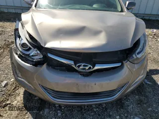 2014 Hyundai Elantra Limited z VIN 5NPDH4AEXEH477637, wystawiony jako Copart lot #52564715 z przebiegiem 131 561 mil mil oraz Szkoda całkowita • Salvage title. Historia ofert i sprzedaży dostępna na DreamBid. Obrazek 12.