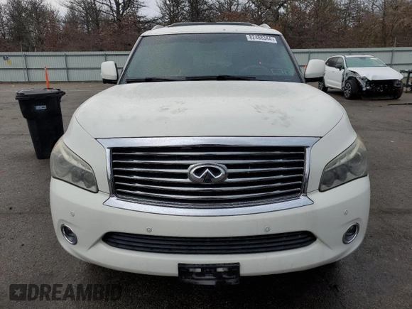 2013 Infiniti QX56 with VIN JN8AZ2NE6D9060512, listed as a Copart auction lot 82488344 with 139,191 mi miles and Clean Title. Bid and sale history available at carsss.com. Image 5.