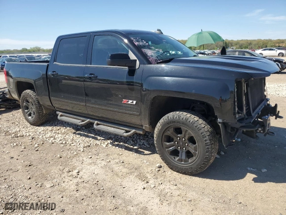 2017 Chevrolet Silverado 1500 LTZ with VIN 3GCUKSEC6HG411629, listed as a Copart auction lot 51412834 with 58,807 mi miles and Salvage Title. Bid and sale history available at carsss.com. Image 4.