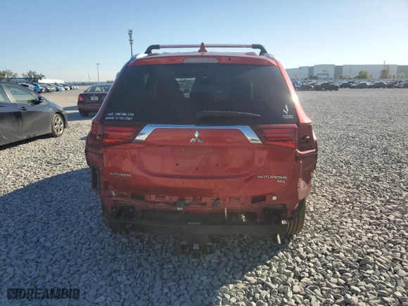 2017 Mitsubishi Outlander SE with VIN JA4AD3A36HZ057467, listed as a Copart auction lot 48472675 with 146,241 mi miles and Salvage Title. Bid and sale history available at carsss.com. Image 6.