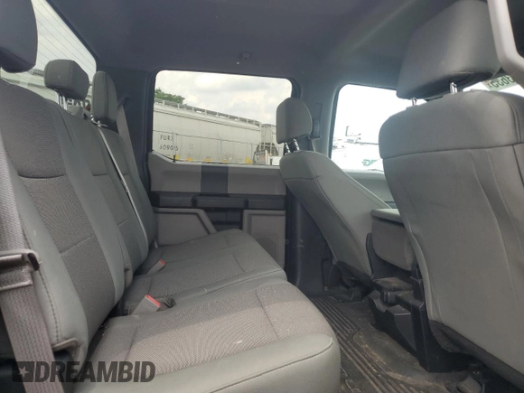 2018 Ford F-250 XL with VIN 1FT7W2B66JEB27124, listed as a Copart auction lot 63803635 with 35,378 mi miles and Salvage title. Bid and sale history available at DreamBid. Image 10.
