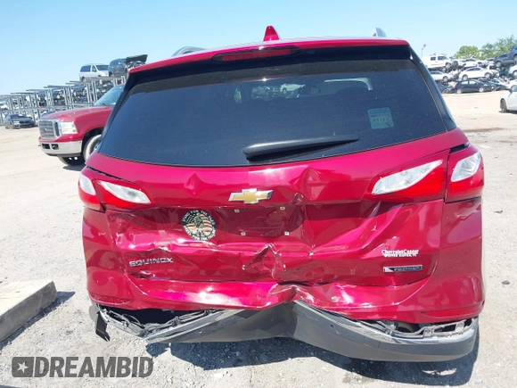 2018 Chevrolet Equinox Premier with VIN 3GNAXMEV1JL332293, listed as a IAAI auction lot 41994696 with 36,910 mi miles. Bid and sale history available at carsss.com. Image 16.