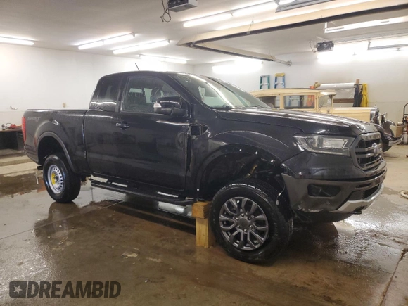 2021 Ford Ranger XL with VIN 1FTER1FH2MLD64522, listed as a Copart auction lot 47803675 with 20,441 mi miles and Salvage Title. Bid and sale history available at DreamBid. Image 4.