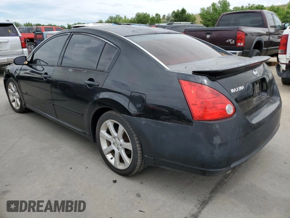 2008 Nissan Maxima 3.5 SE with VIN 1N4BA41E08C832736, listed as a Copart auction lot 59665124 with 168,141 mi miles and Non Repairable. Bid and sale history available at carsss.com. Image 2.