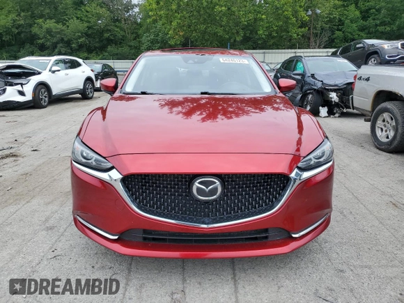 2019 Mazda 6 Grand Touring Reserve with VIN JM1GL1WY0K1501718, listed as a Copart auction lot 64240123 with 70,306 mi miles and . Bid and sale history available at DreamBid. Image 5.