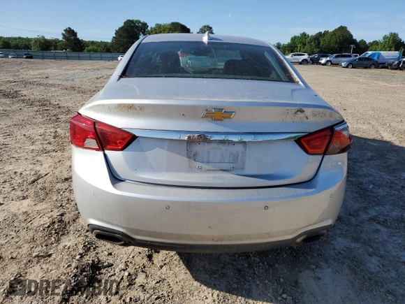 2016 Chevrolet Impala LTZ with VIN 2G1145S34G9140168, listed as a Copart auction lot 57516135 with 158,344 mi miles and Salvage title. Bid and sale history available at DreamBid. Image 6.
