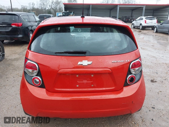 2013 Chevrolet Sonic LT with VIN 1G1JC6SHXD4139822, listed as a IAAI auction lot 41672289 with 87,899 mi miles. Bid and sale history available at carsss.com. Image 16.