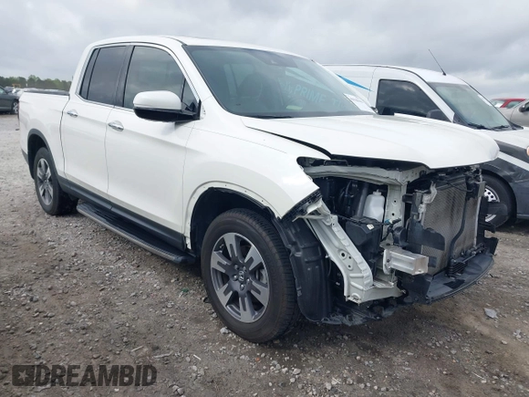 2019 Honda Ridgeline RTL-E with VIN 5FPYK3F78KB018356, listed as a IAAI auction lot 41946363 with 61,472 mi miles and . Bid and sale history available at DreamBid. Image 1.