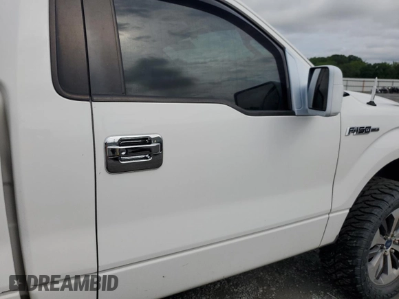 2014 Ford F-150 XL with VIN 1FTNF1CF9EKD47459, listed as a Copart auction lot 58755855 with 191,756 mi miles and Salvage title. Bid and sale history available at DreamBid. Image 10.