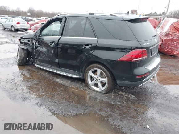 2019 Mercedes-Benz GLE 400 with VIN 4JGDA5GB3KB207679, listed as a IAAI auction lot 41556577 with 199,755 mi miles and . Bid and sale history available at DreamBid. Image 3.