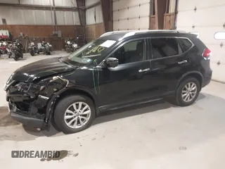 2017 Nissan Rogue SV with VIN KNMAT2MT5HP574527, listed as a IAAI auction lot 41050779 with 97,524 mi miles. Bid and sale history available at carsss.com. Image 2.