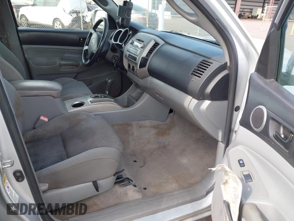 2010 Toyota Tacoma PreRunner with VIN 3TMJU4GN3AM098070, listed as a IAAI auction lot 41973558 with 197,346 mi miles and . Bid and sale history available at DreamBid. Image 5.