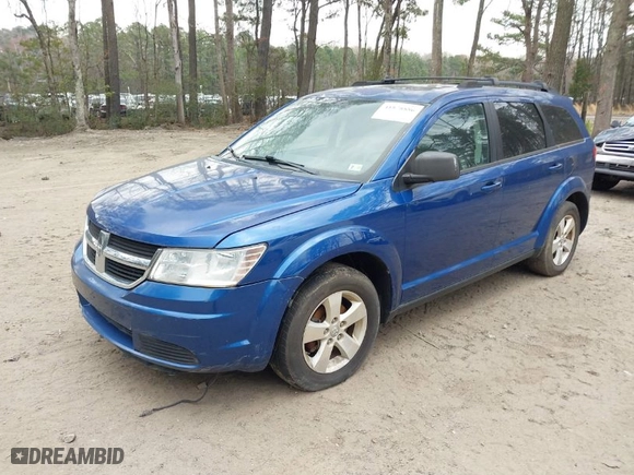 2009 Dodge Journey SXT with VIN 3D4GG57V49T192972, listed as a IAAI auction lot 41878886 with 170,500 mi miles. Bid and sale history available at carsss.com. Image 2.