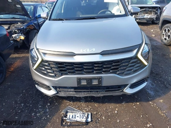 2023 Kia Sportage Hybrid LX with VIN KNDPUCAG8P7059850, listed as a IAAI auction lot 41686247 with 23,295 mi miles. Bid and sale history available at carsss.com. Image 12.