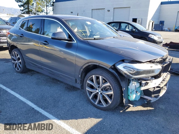 2018 BMW X2 sDrive28i with VIN WBXYJ3C36JEP76244, listed as a Copart auction lot 38732563 with 50,424 mi miles. Bid and sale history available at carsss.com. Image 4.