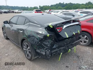 2020 Nissan Maxima SV with VIN 1N4AA6CV3LC360108, listed as a IAAI auction lot 42514852 with 96,640 mi miles and . Bid and sale history available at DreamBid. Image 3.