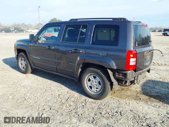 2016 Jeep Patriot Sport z VIN 1C4NJPBA0GD525550, wystawiony jako IAAI lot #41685524 z przebiegiem 82 630 mil mil oraz . Historia ofert i sprzedaży dostępna na DreamBid. Obrazek 3.
