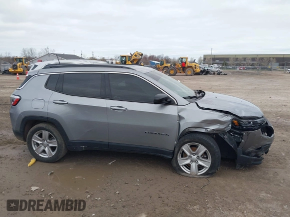 2022 Jeep Compass Latitude с VIN 3C4NJDBB5NT216798, выставлен на аукционе IAAI как лот 42042804 с пробегом 42 781 миль миль и . История ставок и продаж доступна на DreamBid. Изображение 13.