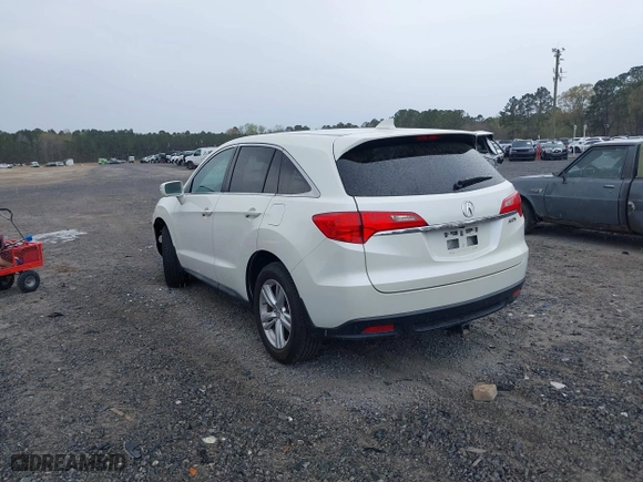 2013 Acura RDX with VIN 5J8TB3H30DL012632, listed as a IAAI auction lot 41852557 with 166,543 mi miles. Bid and sale history available at carsss.com. Image 3.