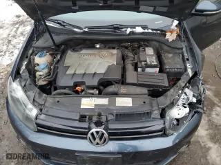2013 Volkswagen Golf TDI w/Sunroof & Nav with VIN WVWNM7AJ6DW040886, listed as a Copart auction lot 81915724 with 186,427 mi miles and Salvage Title. Bid and sale history available at carsss.com. Image 12.