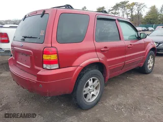 2005 Ford Escape Limited with VIN 1FMYU94155KA52665, listed as a IAAI auction lot 41736416 with 999,999 mi miles. Bid and sale history available at carsss.com. Image 4.