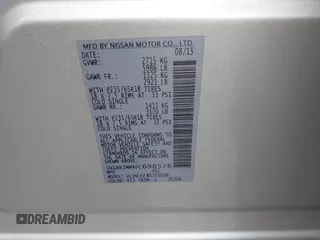 2015 Nissan Pathfinder Platinum with VIN 5N1AR2MM4FC696576, listed as a IAAI auction lot 42501667 with 248,268 mi miles and . Bid and sale history available at DreamBid. Image 9.
