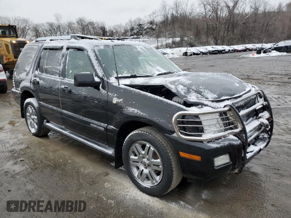 2007 Mercury Mountaineer Premier with VIN 4M2EU48E07UJ23392, listed as a Copart auction lot 85943174 with 66,186 mi miles and Salvage Title. Bid and sale history available at carsss.com. Image 4.
