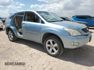 2008 Lexus RX 350 with VIN 2T2GK31U08C055489, listed as a Copart auction lot 55940315 with 239,013 mi miles and Salvage Title. Bid and sale history available at DreamBid. Image 4.