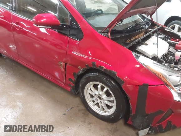 2018 Toyota Prius Two with VIN JTDKBRFU5J3081353, listed as a IAAI auction lot 41860691 with 167,091 mi miles and . Bid and sale history available at carsss.com. Image 6.